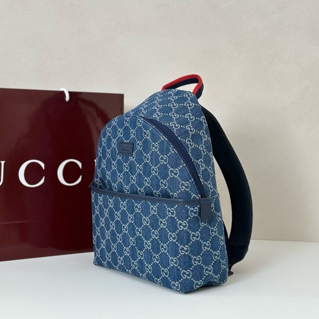 Gucci Childrens GG backpack 782708 blue
