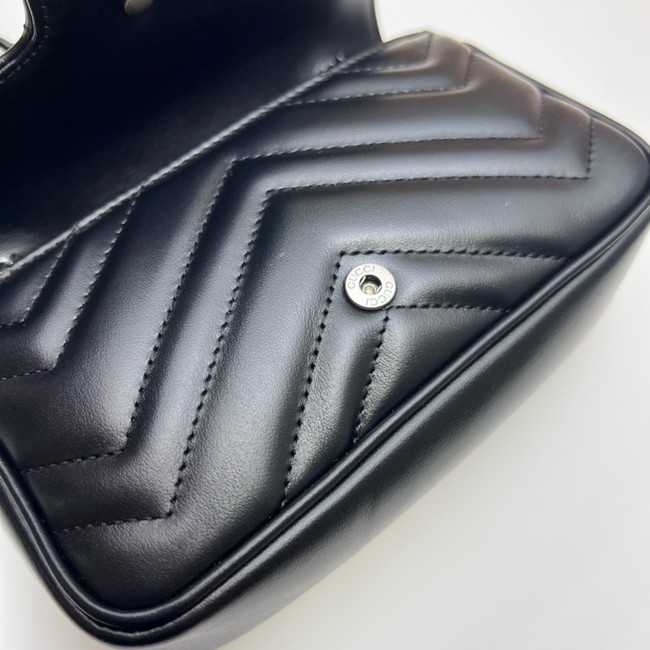 Gucci GG Marmont mini shoulder bag 699757 black