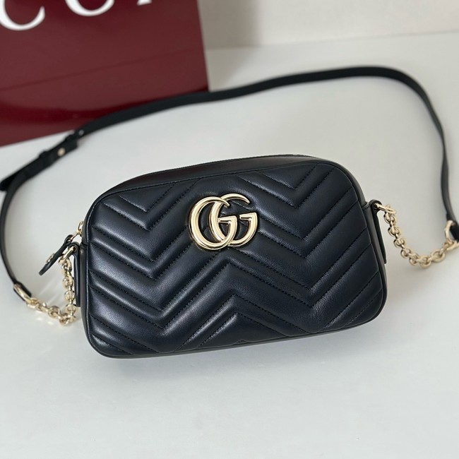 Gucci GG Marmont small camera bag 855273 black