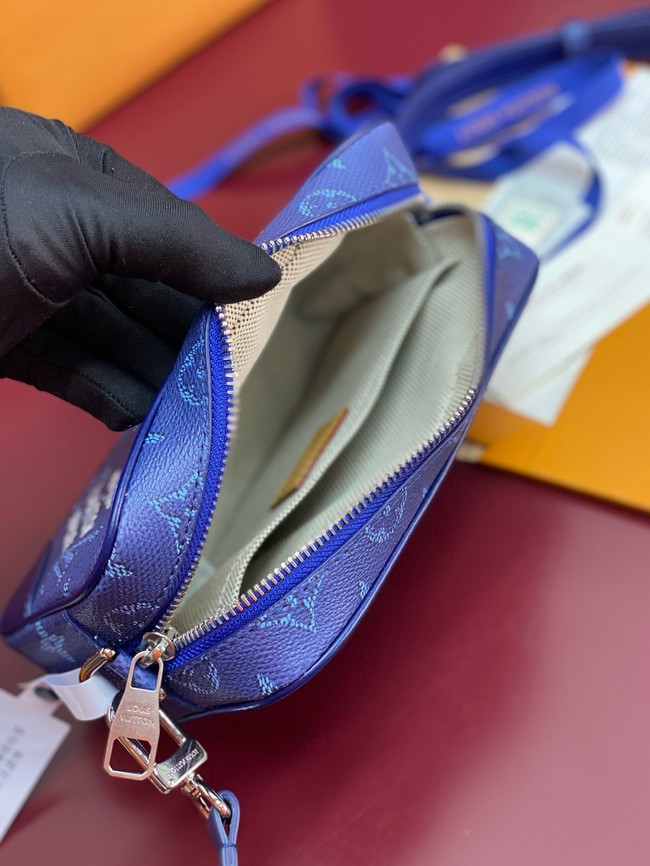 Louis Vuitton Trocadero Wearable Wallet M14253 dark blue