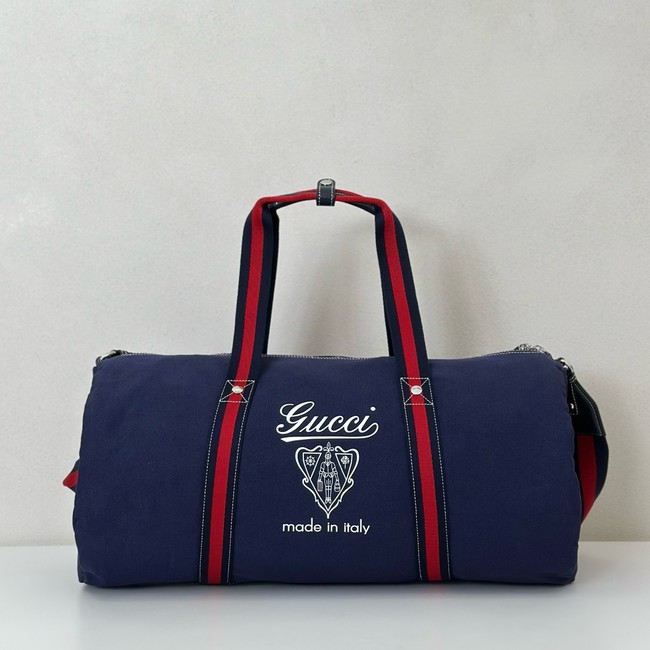 Gucci large tote bag 816866 blue