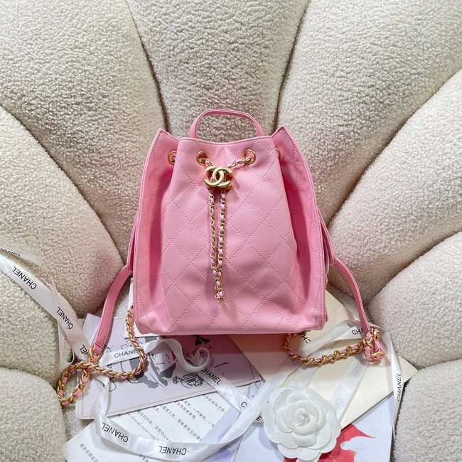 CHANEL 25 Medium Backpack AS5600 pink