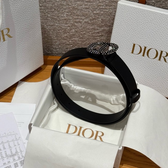 Dior Saddle Belt Smooth Calfskin B0445C-1