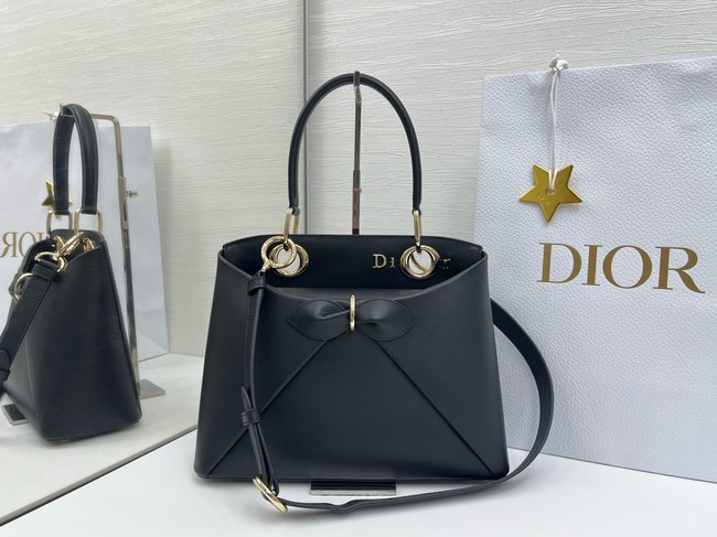 Dior Calfskin Tote Bag 6598 black