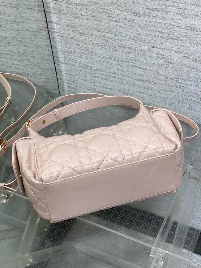 Dior Medium D-Dream Bag Macrocannage Lambskin M6323UU pink