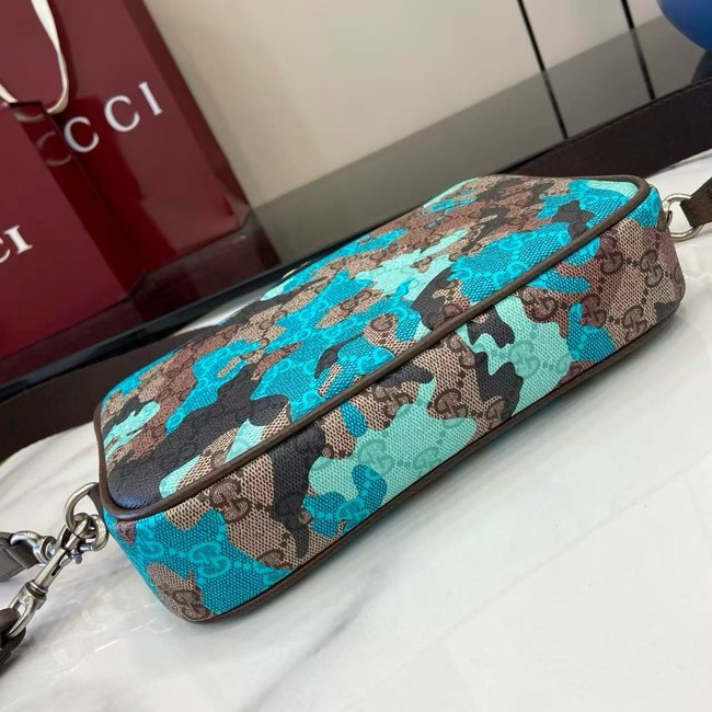Gucci Small GG crossbody bag 839155 BLUE