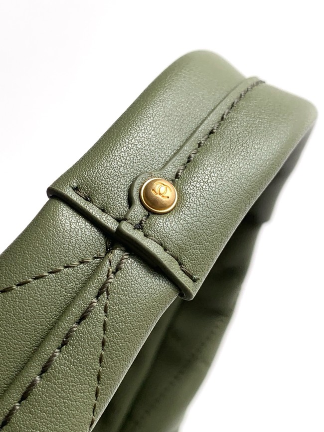 CHANEL Large Hobo Bag AS5967 green