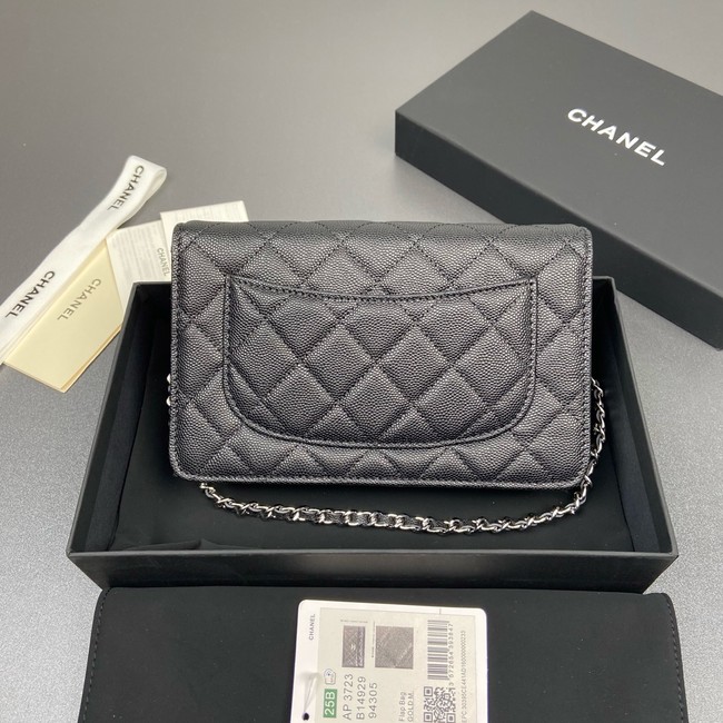 Chanel Wallet On Chain AP3723 black