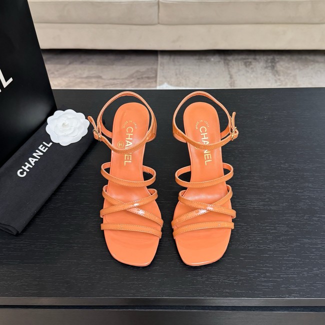 Chanel Sandals Patent Calfskin 95mm G46901-1
