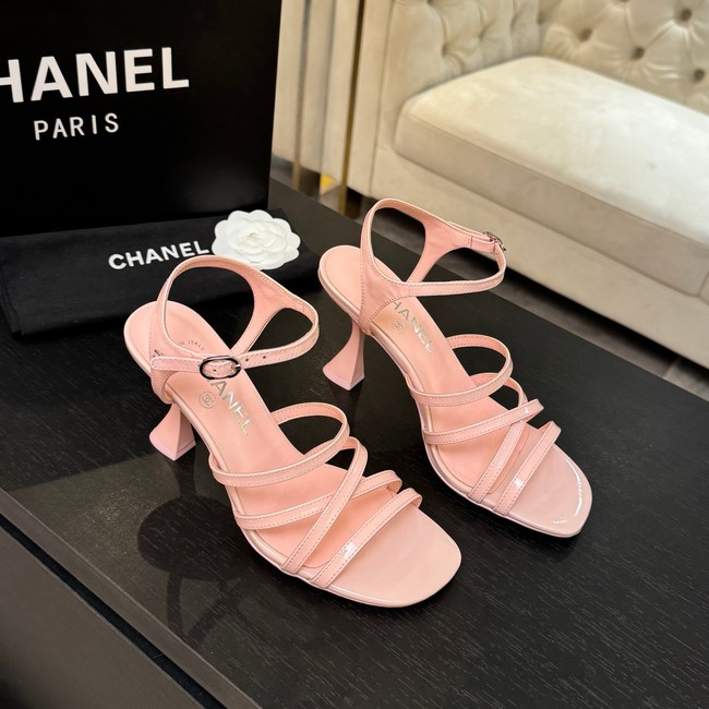 Chanel Sandals Patent Calfskin 95mm G46901-3