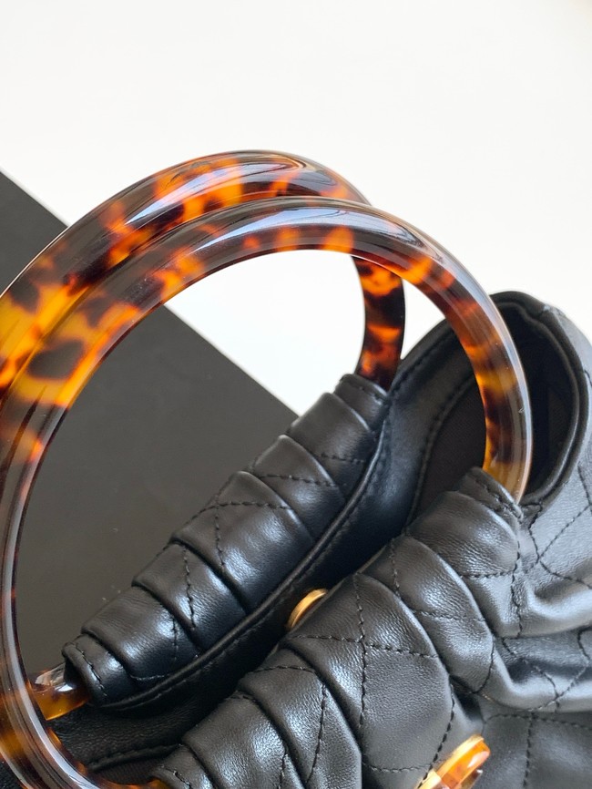 CHANEL Small Hobo Bag AS6022 black