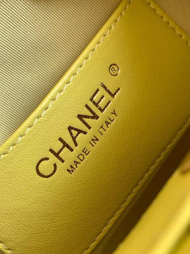 CHANEL Small Hobo Bag AS6022 green