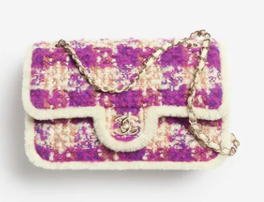 CHANEL Maxi Flapbag AS5687 Fuschia&Pink