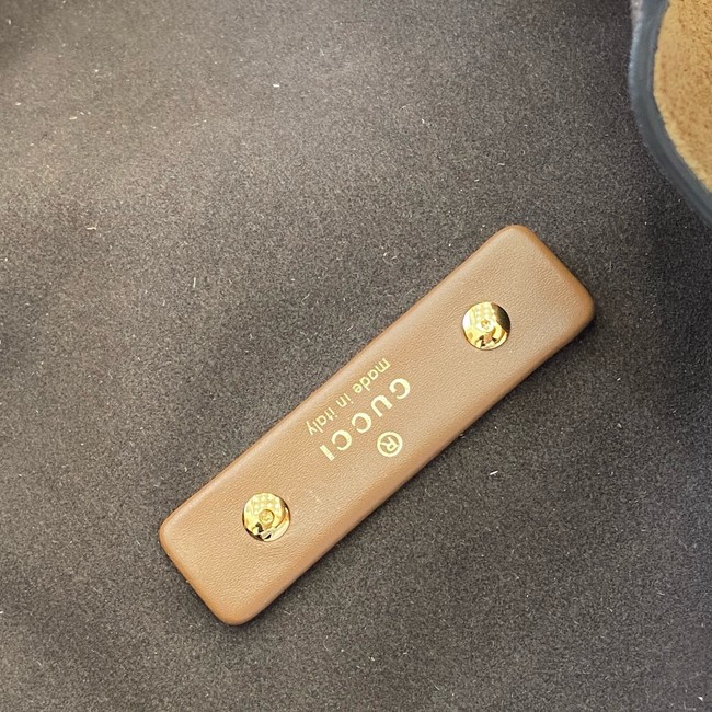 Gucci Softbit maxi shoulder bag 837466 Variation brown suede