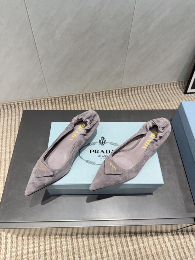 Prada Mordore leather pumps 87221-1