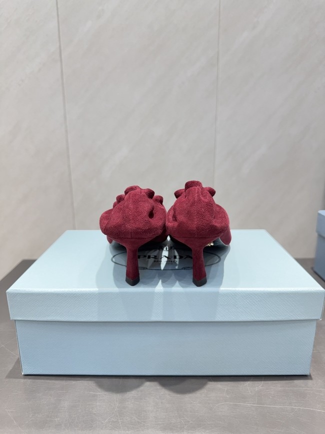 Prada Mordore leather pumps 87221-3