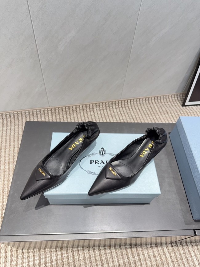 Prada Mordore leather pumps 87221-8