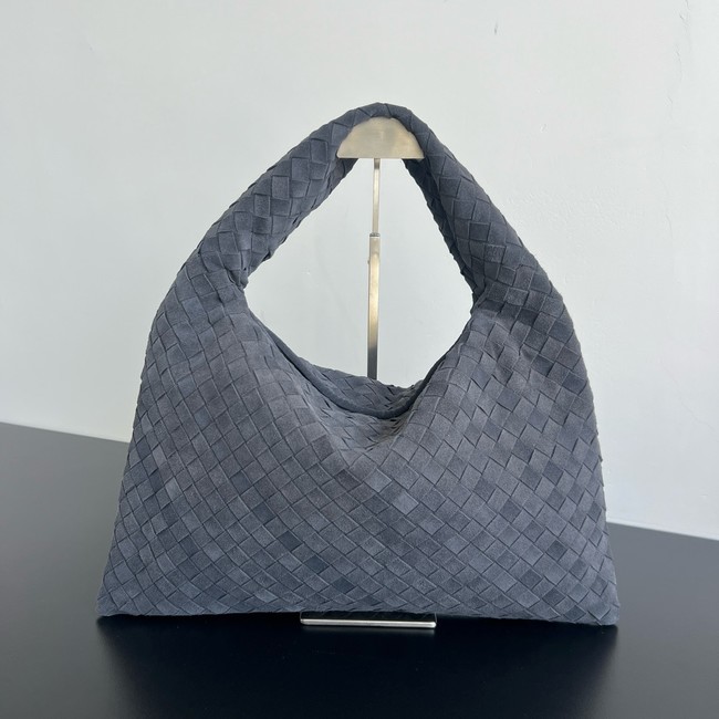 Bottega Veneta Hop calf leather Suede 796262 gray