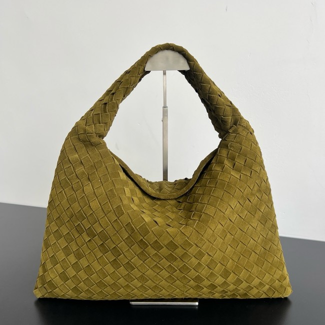 Bottega Veneta Hop calf leather Suede 796262 green