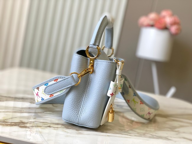 Louis Vuitton NEW LV x TM Capucines BB M27638 blue