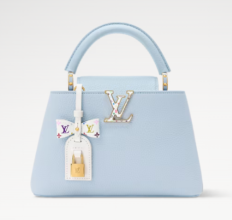 Louis Vuitton NEW LV x TM Capucines BB M27638 blue