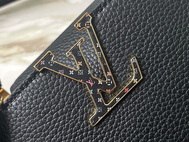 Louis Vuitton NEW LV x TM Capucines MINI M27639 black