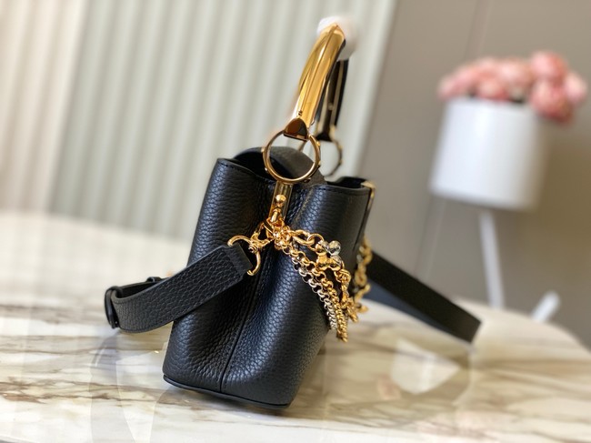 Louis Vuitton Capucines East-West BB M26345 BLACK