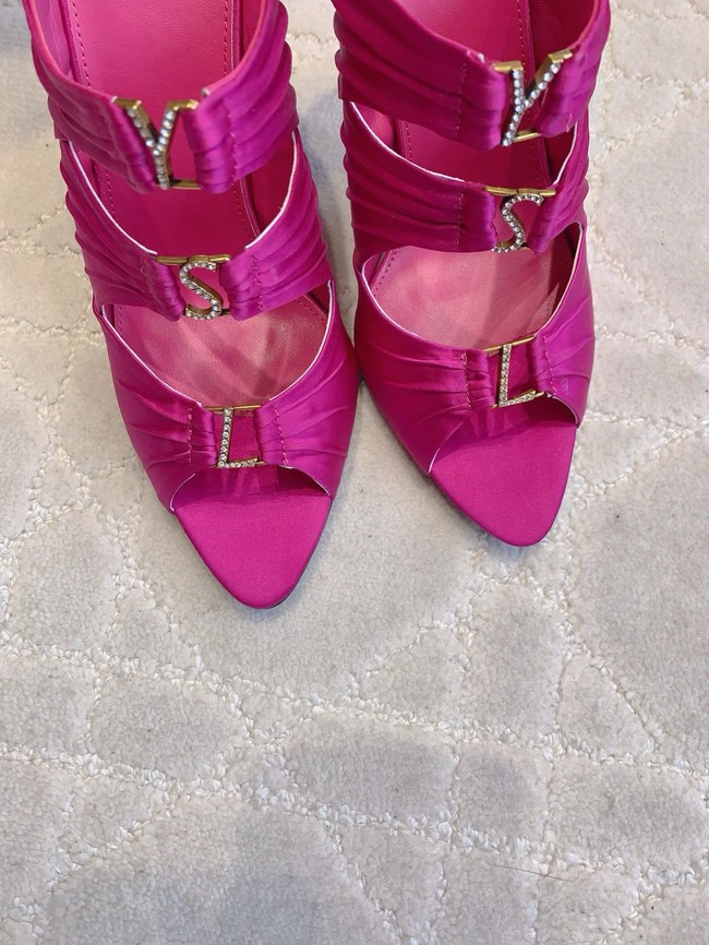 Saint Laurent EMILIE mules in satin crepe G1097-1