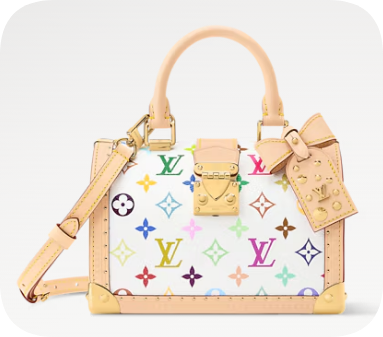 Louis Vuitton LV x TM Speedy Trunk 20 M27833 white