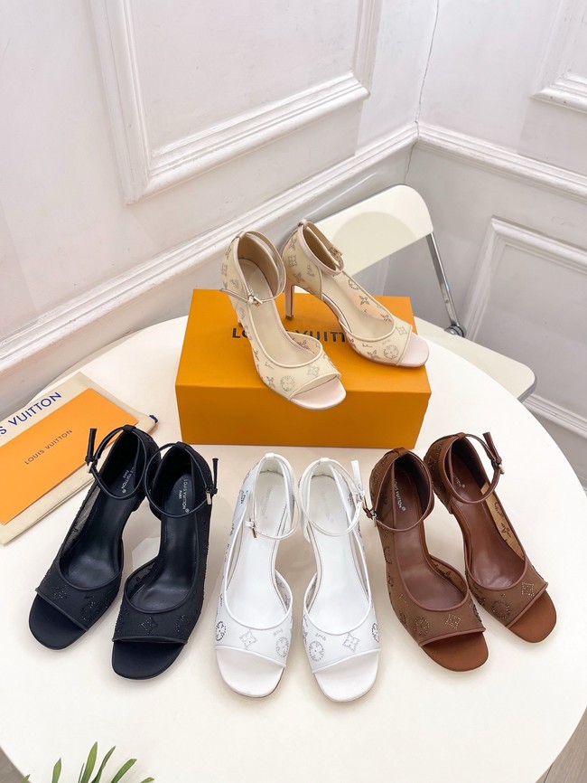 Louis Vuitton Heel 8.5CM sandals 55701-3