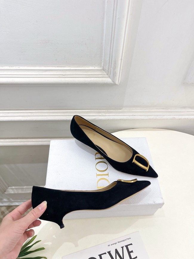 Dior Initials Pump Suede Goatskin 55746-3