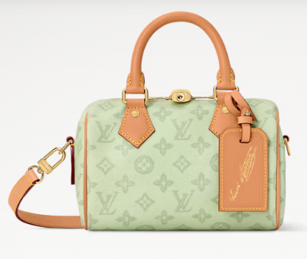 Louis Vuitton Speedy Bandouliere 20 M27530 Green Asnieres