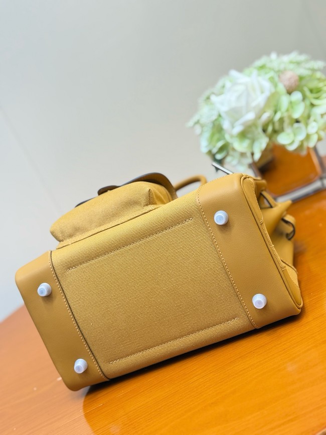 Hermes Birkin Toile & Cuir H6987-5