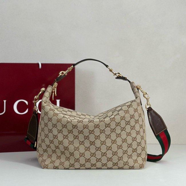 Gucci Brera medium crossbody bag 866938 brown
