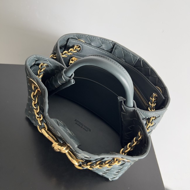 Bottega Veneta Small Andiamo 766014 dark blue