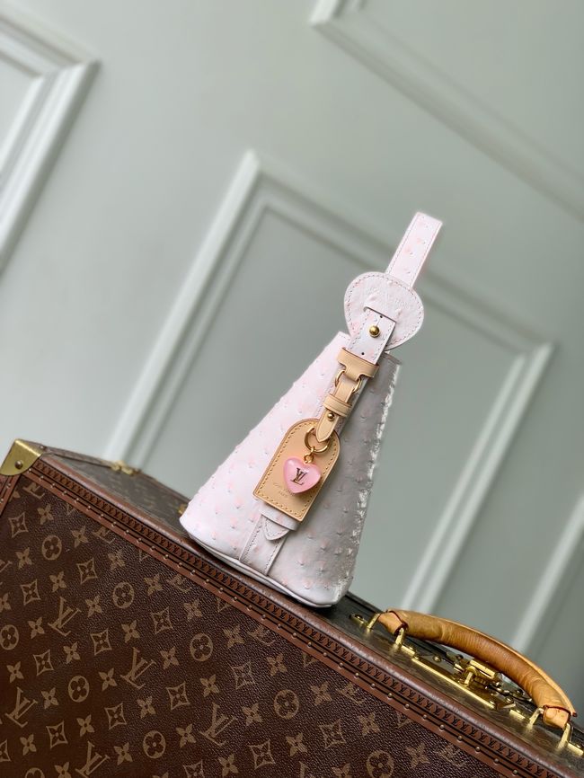 Louis Vuitton All In BB Ostrich M29479 light pink
