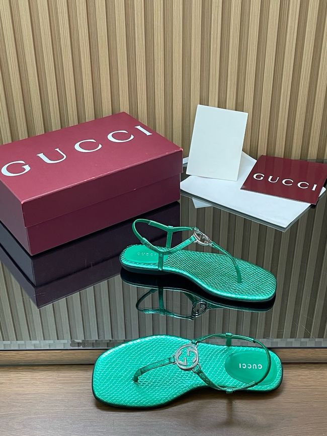 Gucci Womens thong sandal 874699-2