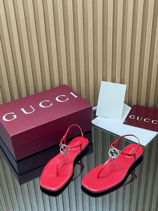 Gucci Womens thong sandal 874699-3
