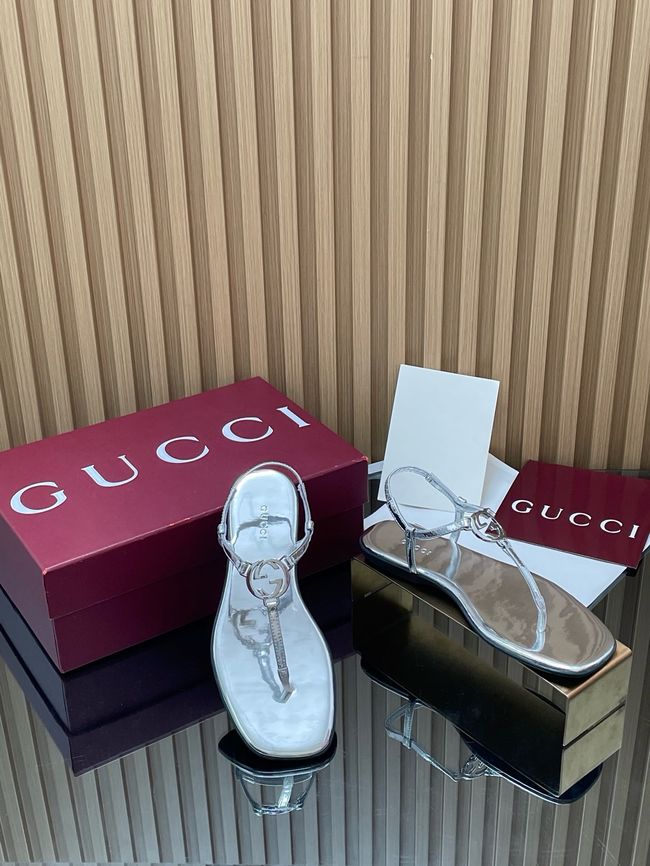 Gucci Womens thong sandal 874699-7