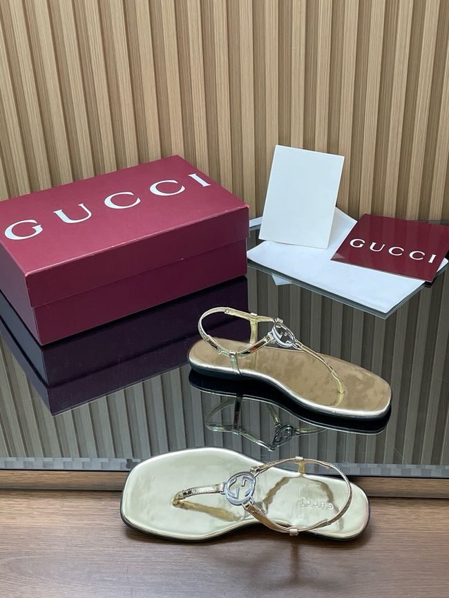 Gucci Womens thong sandal 874699-8