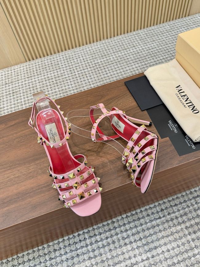 Valentino ROCKSTUD lambskin sandal 9CM 65077-1