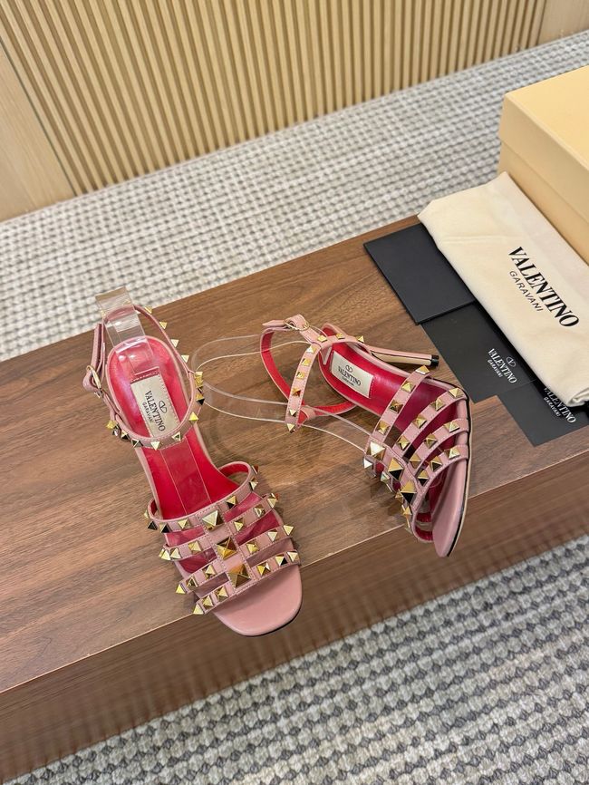 Valentino ROCKSTUD lambskin sandal 9CM 65077-10