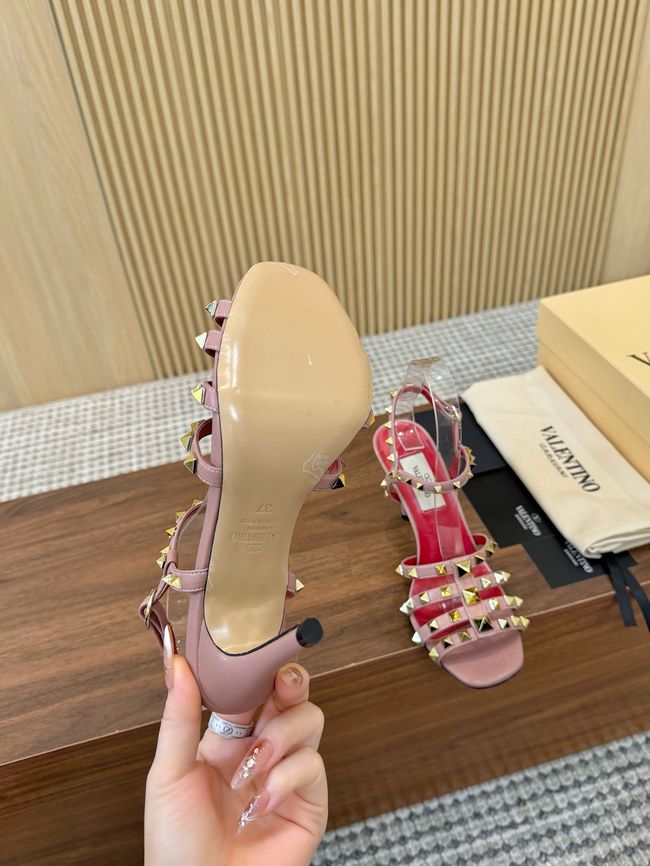 Valentino ROCKSTUD lambskin sandal 9CM 65077-10