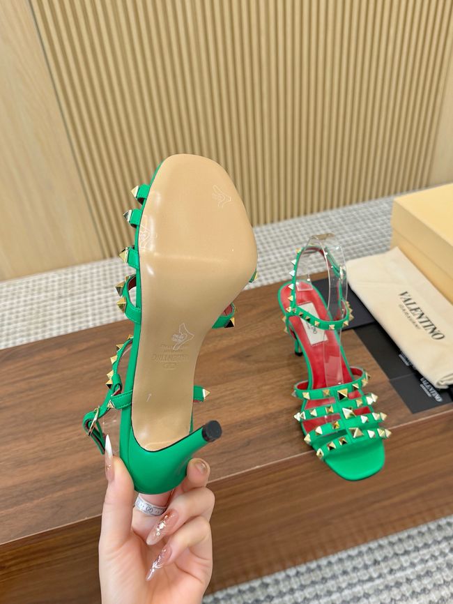 Valentino ROCKSTUD lambskin sandal 9CM 65077-3
