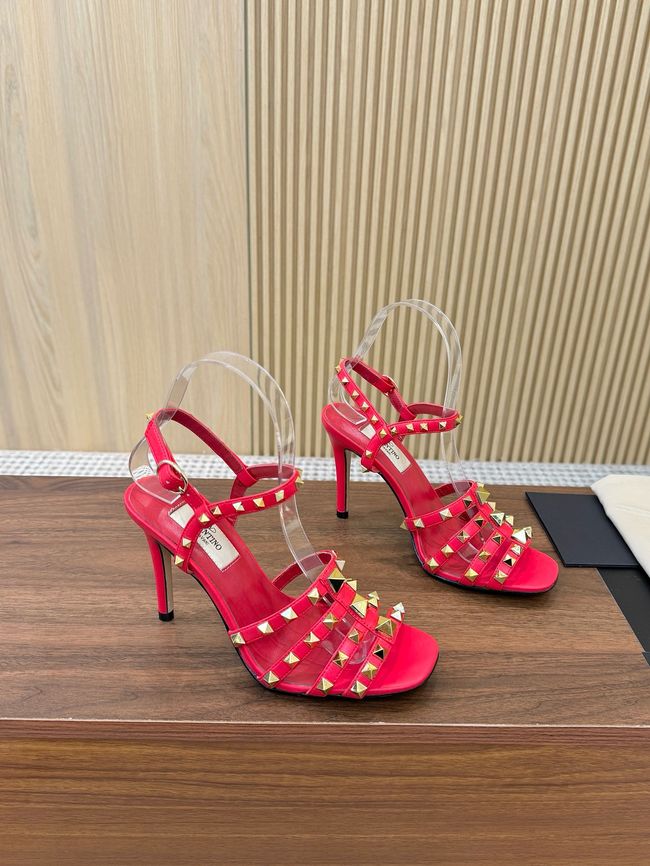 Valentino ROCKSTUD lambskin sandal 9CM 65077-5