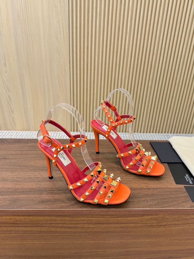 Valentino ROCKSTUD lambskin sandal 9CM 65077-9