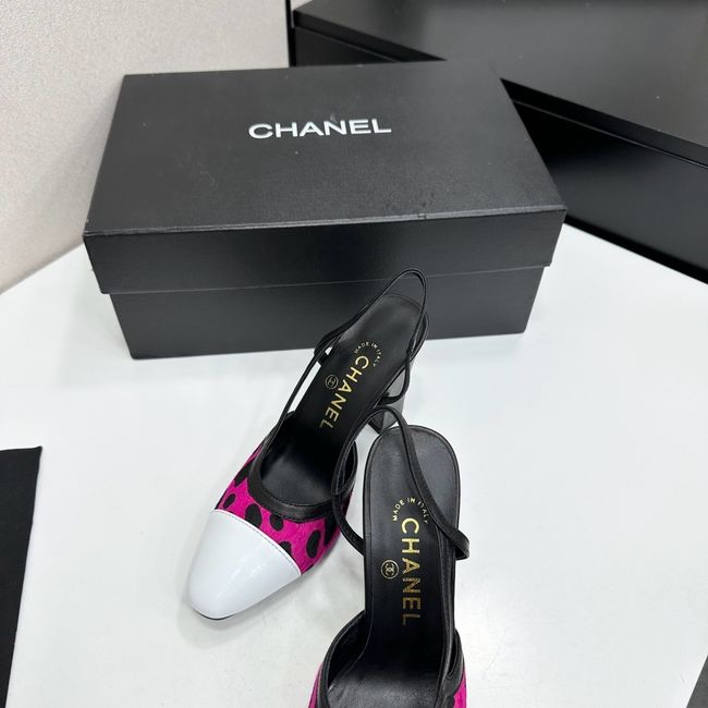 Chanel Slingbacks Lambskin & Mixed Fibers 90mm G47281-3
