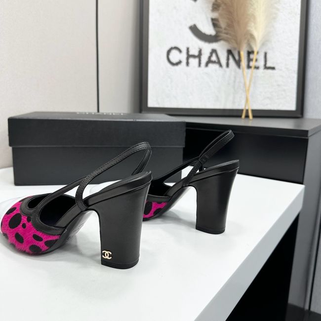 Chanel Slingbacks Lambskin & Mixed Fibers 90mm G47281-3
