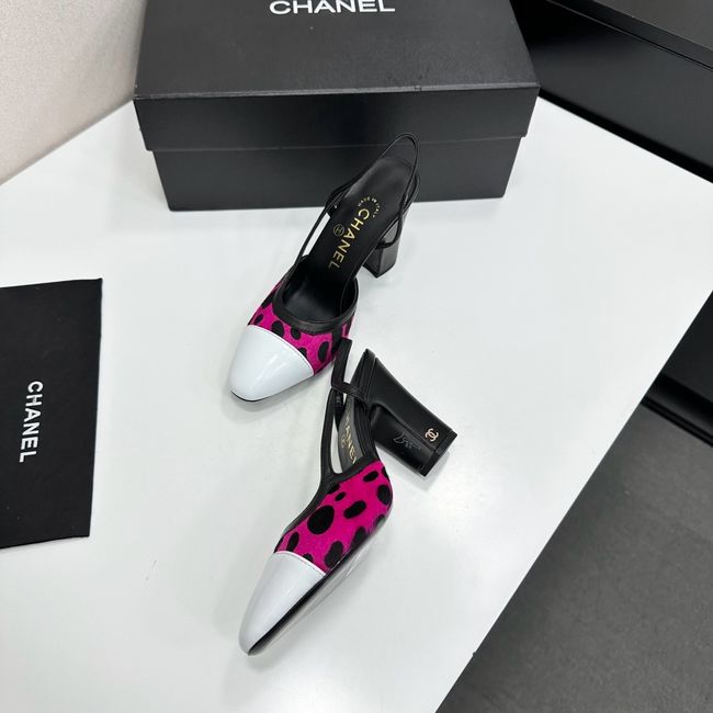 Chanel Slingbacks Lambskin & Mixed Fibers 90mm G47281-3