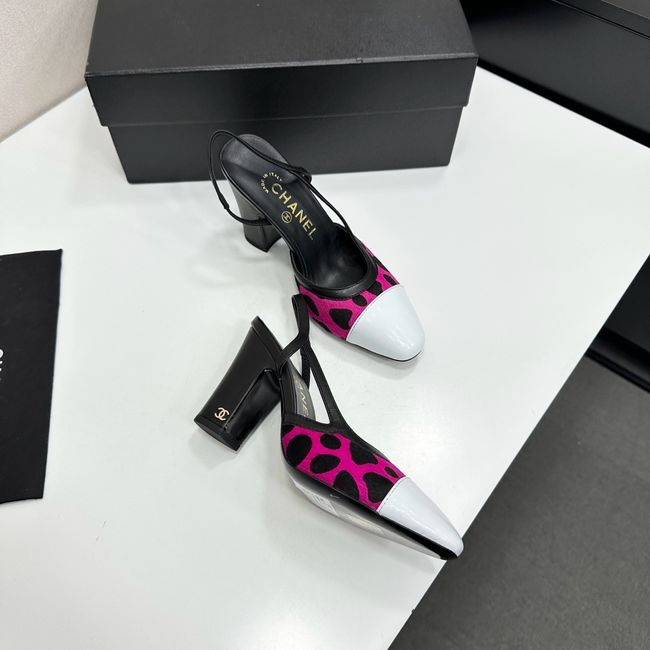 Chanel Slingbacks Lambskin & Mixed Fibers 90mm G47281-3